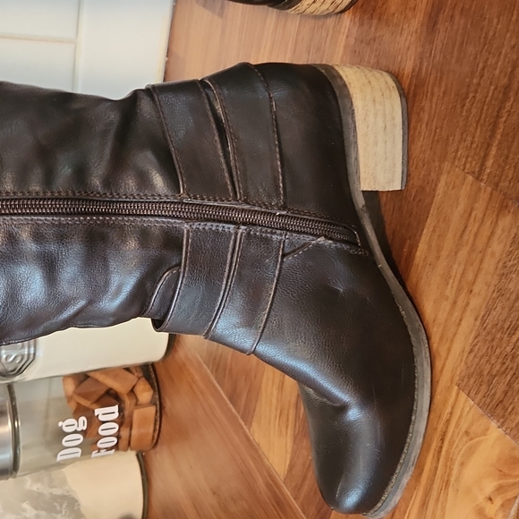 💙 Rampage dark brown boots - Picture 3 of 12